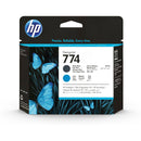 HP 774 Matte Black/Cyan DesignJet Printhead P2W01A
