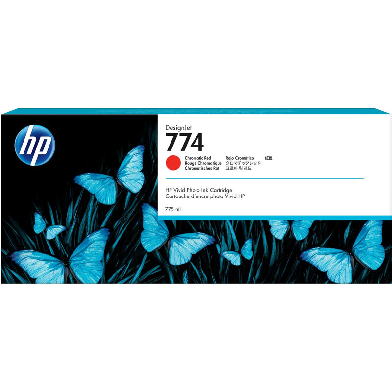 HP 774 775-ml Chromatic Red DesignJet Ink Cartridge P2W02A