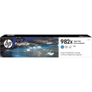 HP 982X High Yield Original Ink Cartridge - Cyan T0B27A