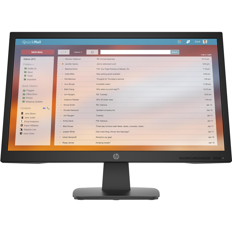 HP P22v G4 21.5' Full HD 5ms Monitor 9TT53AA