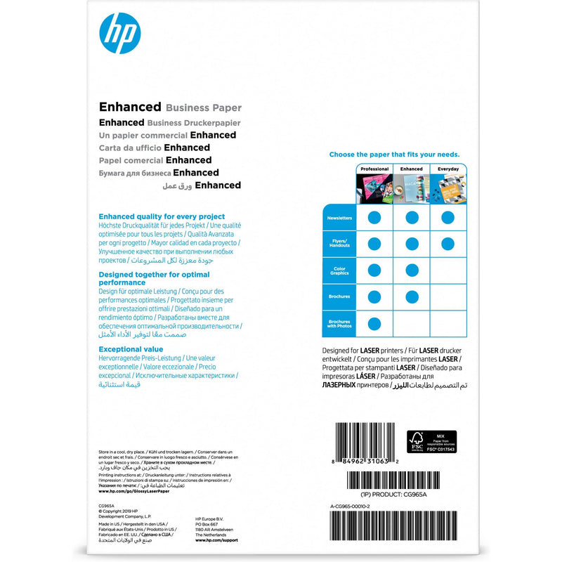 HP Professional Glossy Laser Paper 150gsm CG965A