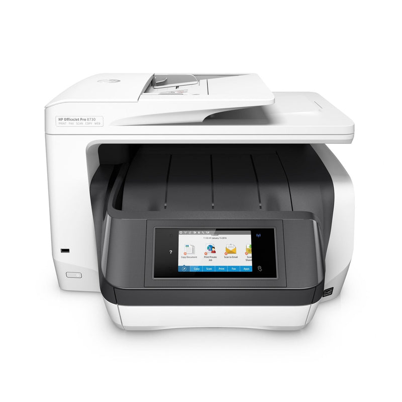 HP OfficeJet Pro 8730 All-in-One Multifunction Colour Inkjet Printer D9L20A