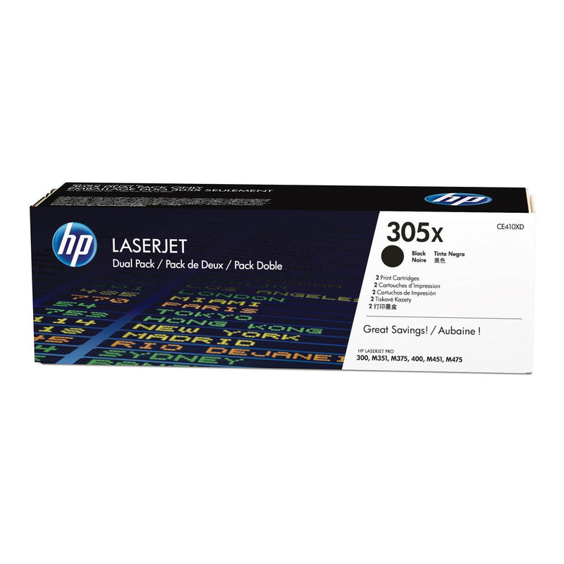 HP 305X Original LaserJet Toner Cartridge - Black CE410X