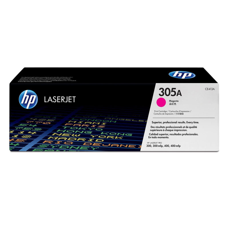 HP 305A Original LaserJet Toner Cartridge - Magenta CE413A