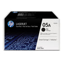 HP 05A Original LaserJet Toner Cartridges - 2-pack Black CE505D