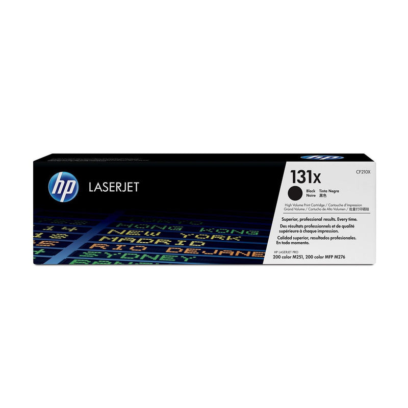 HP 131X High Capacity Original LaserJet Toner Cartridge - Black CF210X