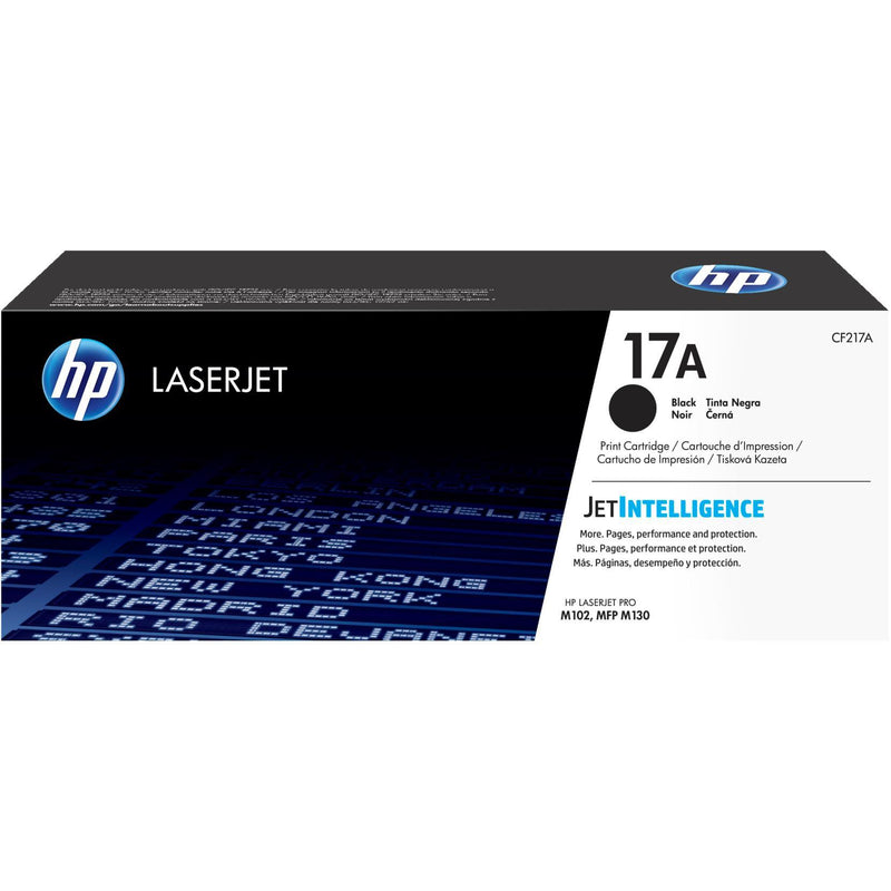 HP 17A Original LaserJet Toner Cartridge - Black CF217A