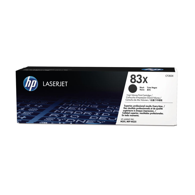 HP 83X Original LaserJet Toner Cartridge - Black CF283X