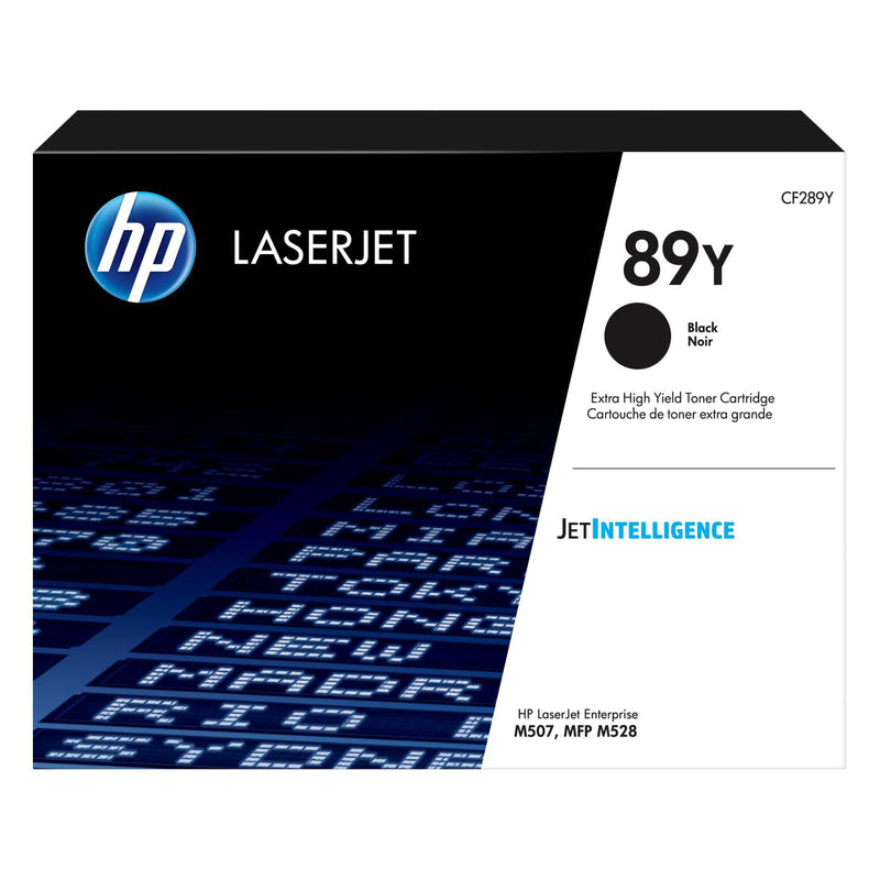 HP 89Y High Capacity Original LaserJet Toner Cartridge - Black CF289Y