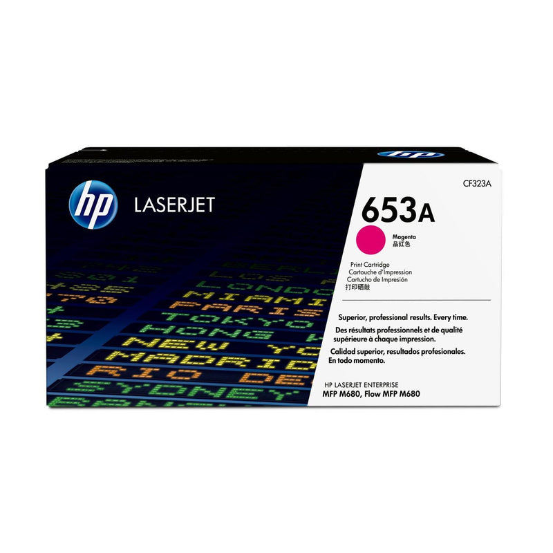 HP 653A Original LaserJet Toner Cartridge - Magenta CF323A