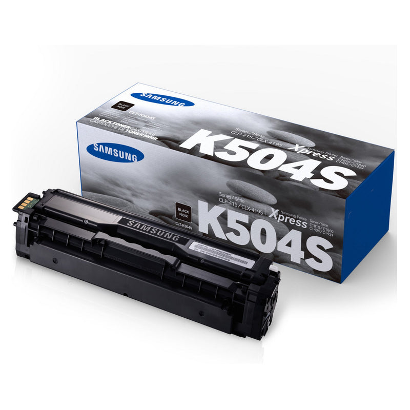 Samsung CLT-K504S Black Original Toner Cartridge SU160A