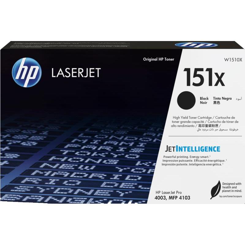 HP 151X Original LaserJet Toner Cartridge - Black W1510X